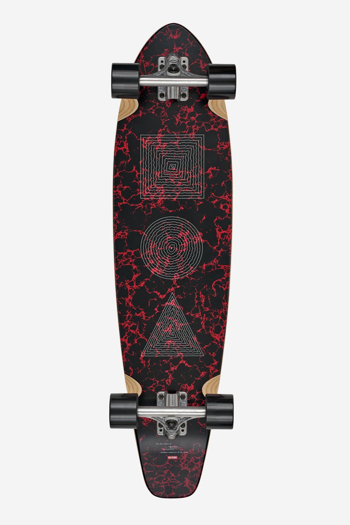 bottom graphic of The All-Time 35" Longboard