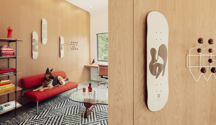 eames office x globe brand skateboard collection
