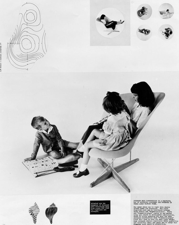 old school inspired Eames advertisement 