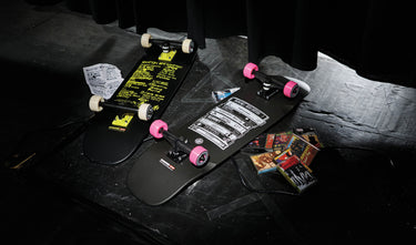 collection of Ramones X Globe cruiser boards