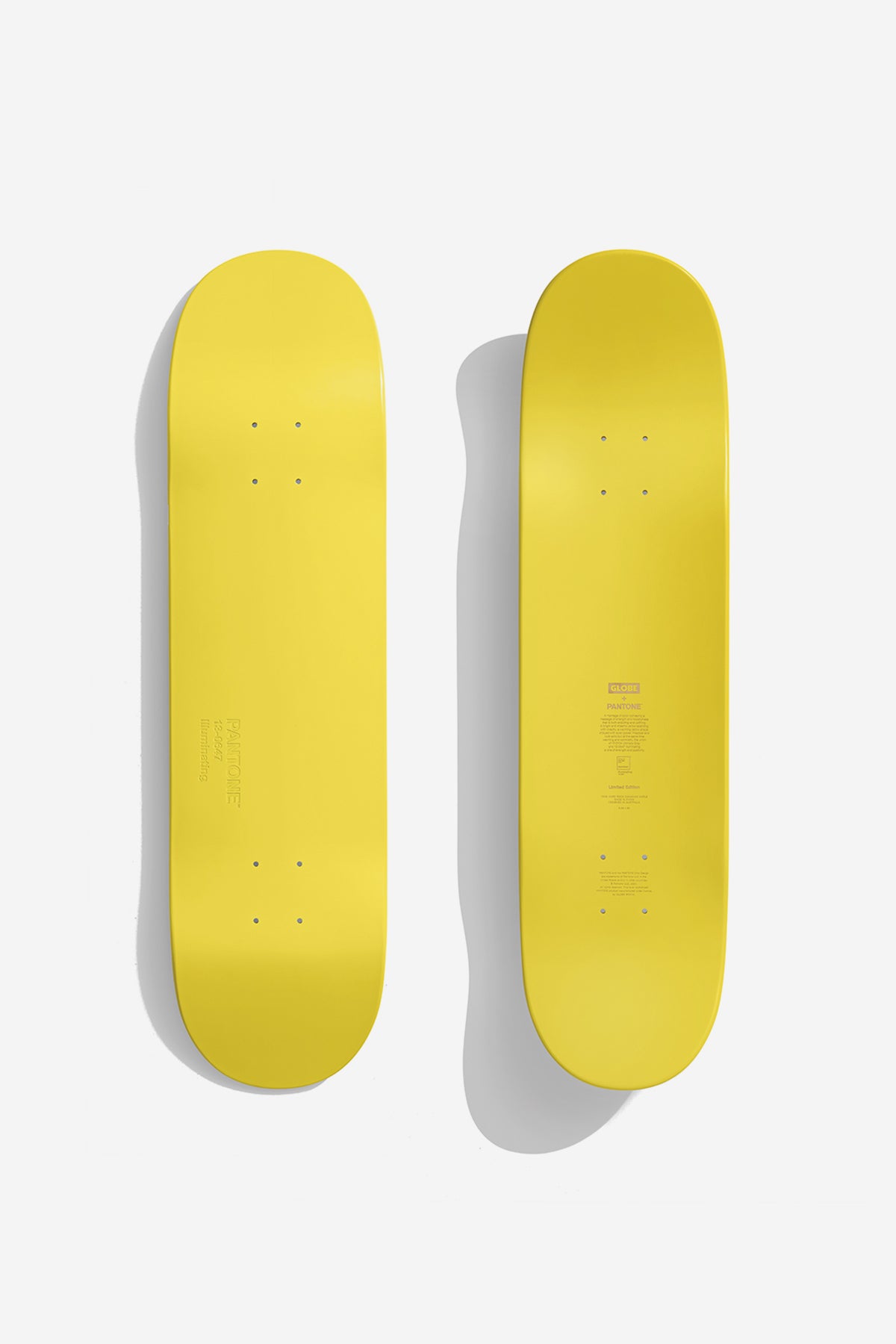 yellow decks include in the Globe + Pantone Color of the Year™ Box Set