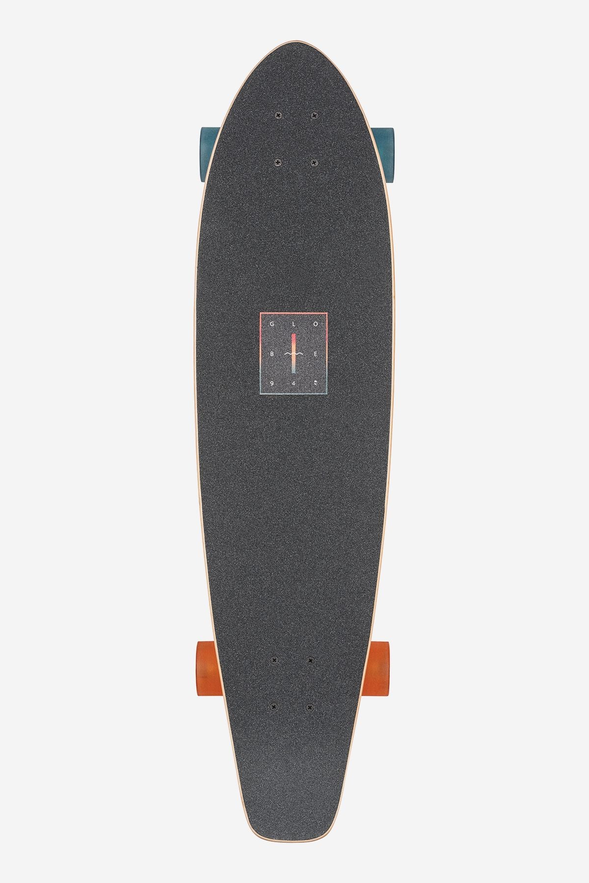 top grip tape of The All-Time 35" Longboard - Ombre