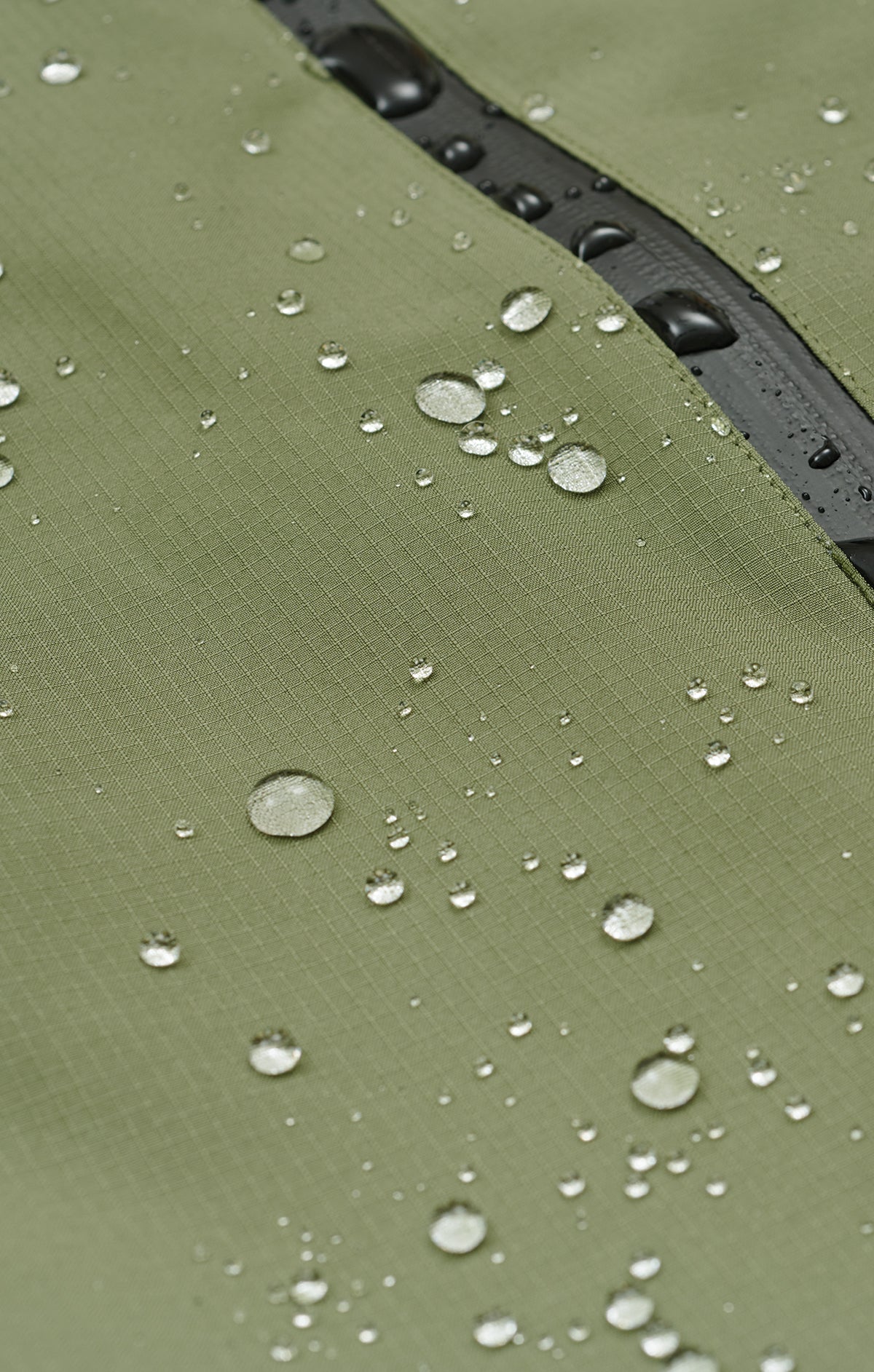 water resistant of Olive Breaker Spray Jacket