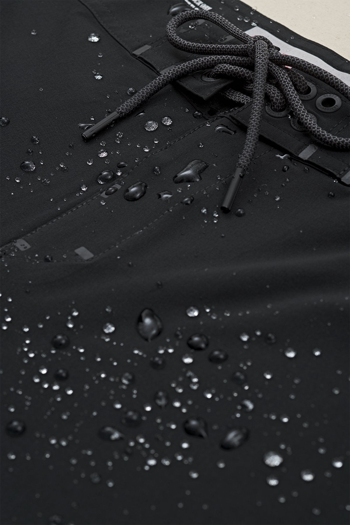 water resistant Black Globe Boardshort