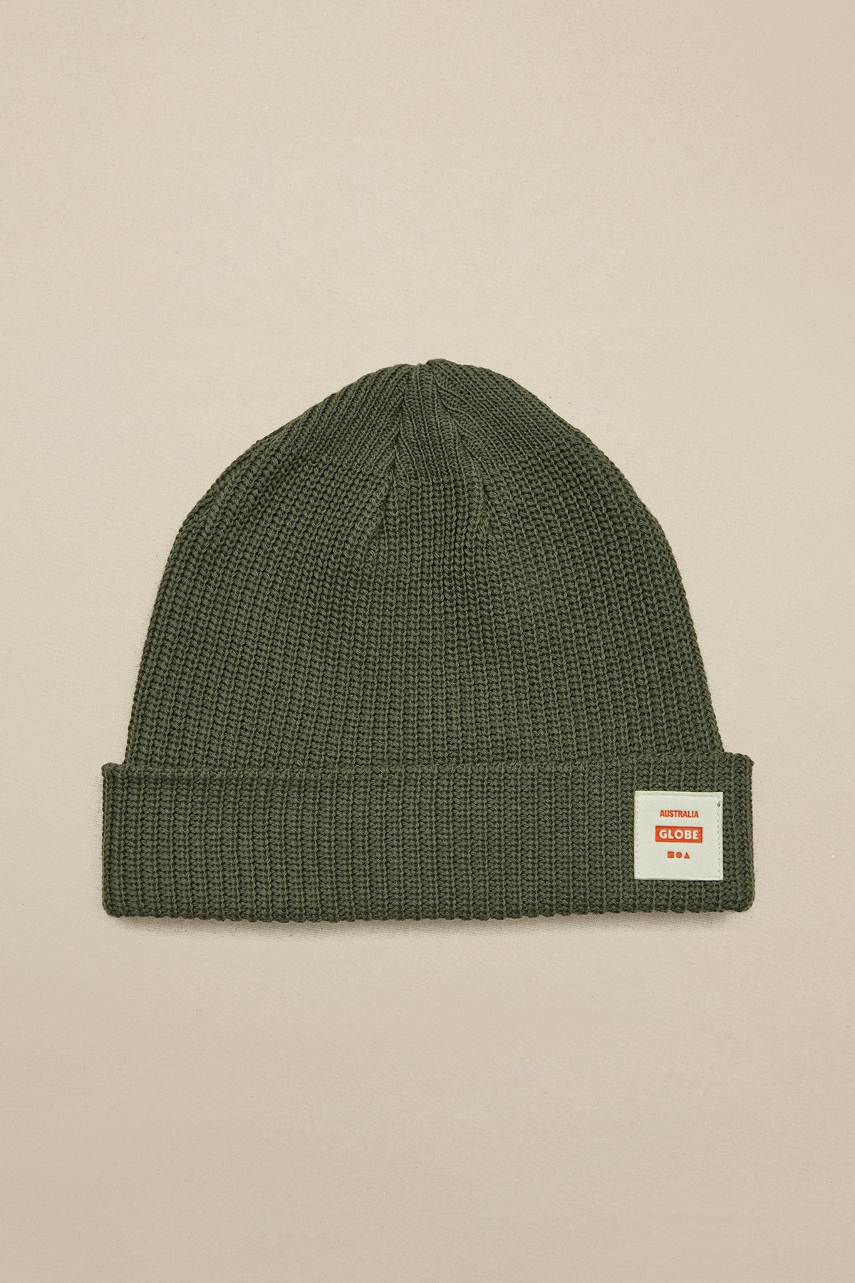 front view of Sustain Beanie Olive
