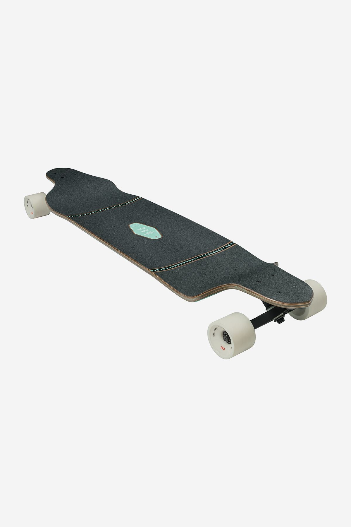 front angled Bannerstone 41" Longboard - Lodge