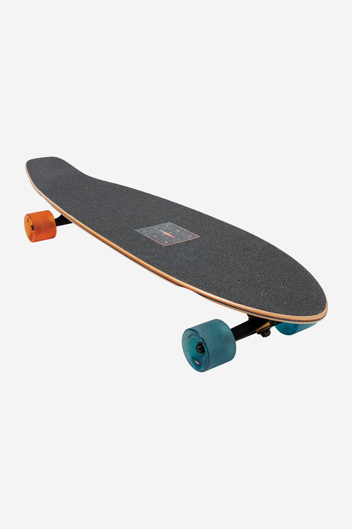 front angled The All-Time 35" Longboard - Ombre
